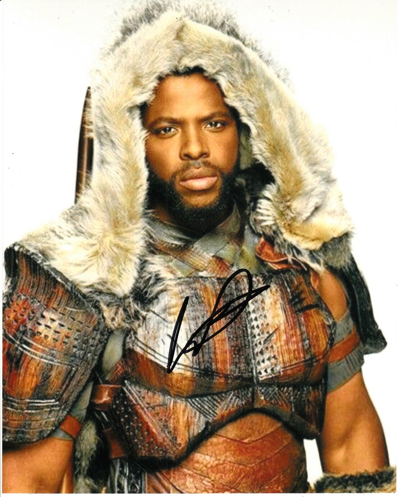 WINSTON DUKE SIGNED BLACK PANTHER Photo Poster painting UACC REG 242 (1)