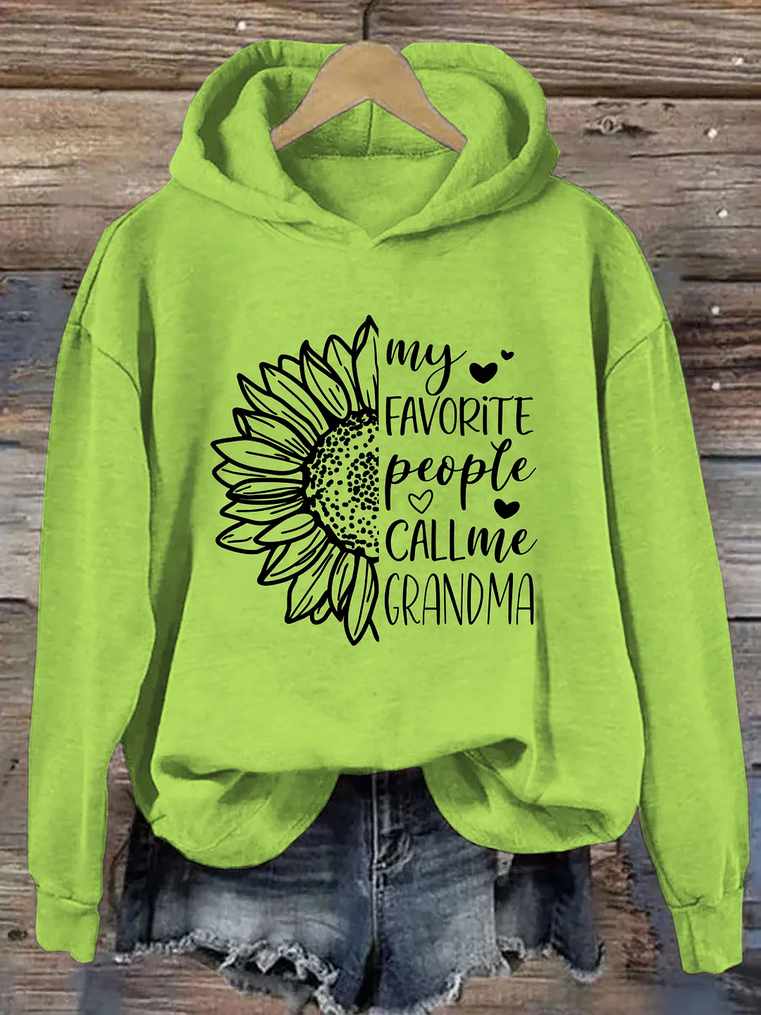 My Favorite People Call Me Grandma Hoodie