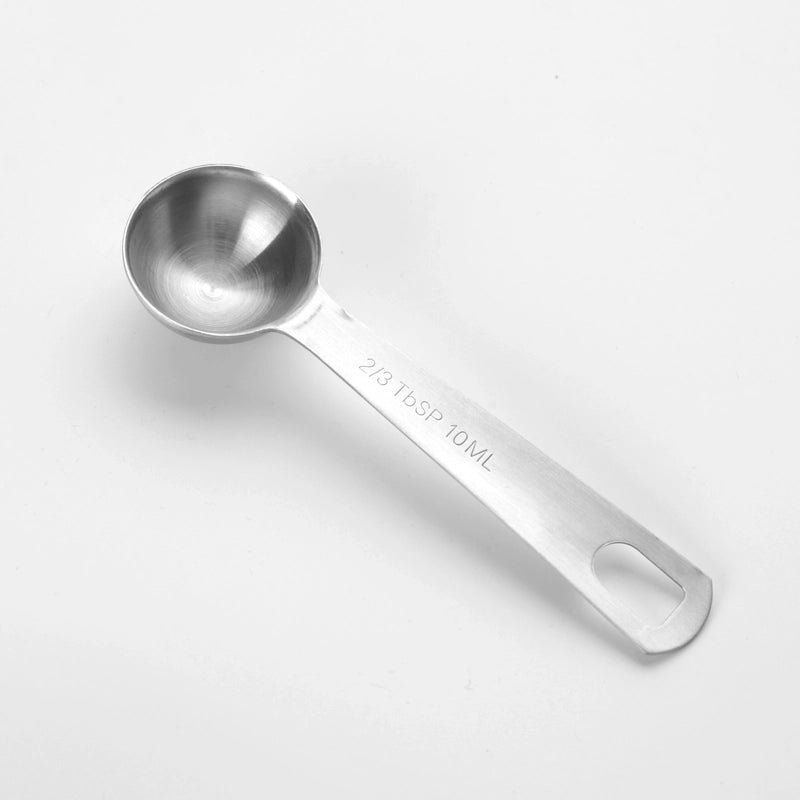 304 Stainless Steel Measuring Spoon 5 Piece Set Baking Tools Kitchen Baking Measuring Spoon Household Coffee Milk Powder Weighing Spoon