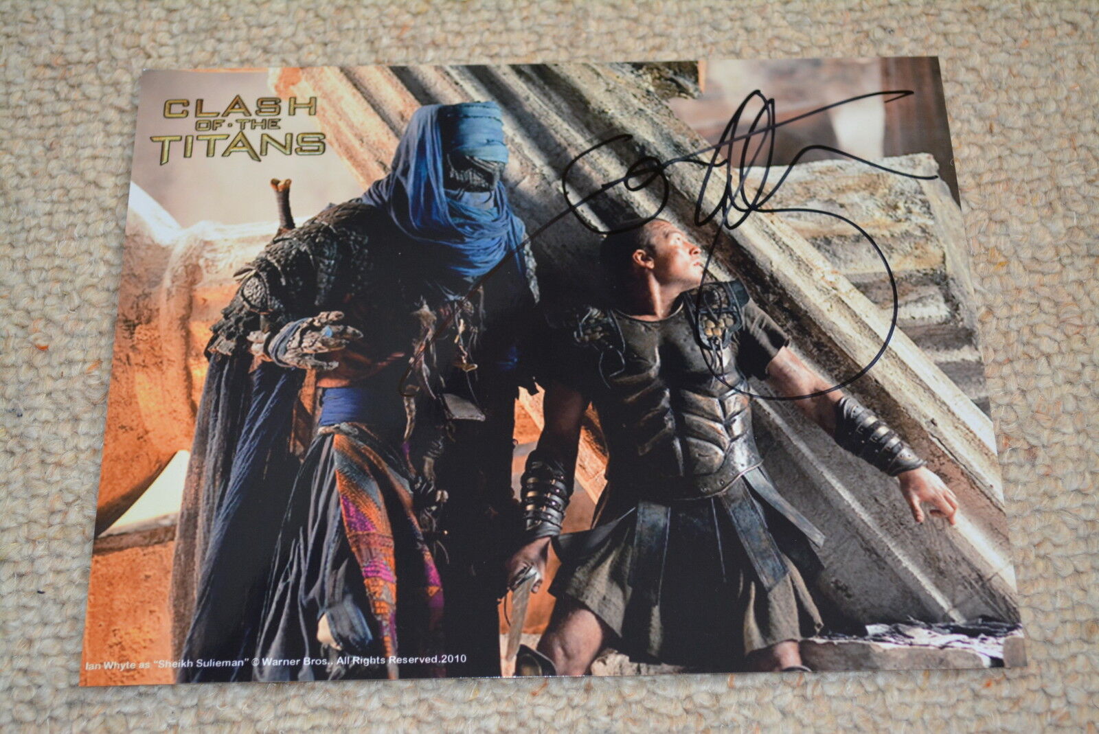 IAN WHYTE signed autograph In Person 8x10 (20x25 cm) CLASH OF TITANS