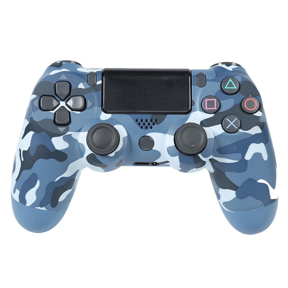 

Wireless Bluetooth Joypad Gamepad Joystick Game Controller for Sony PS4, Blue camouflage, 501 Original