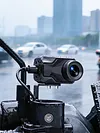 2K HD WiFi Motorcycle Camera IP67 Waterproof Motorcycle Dash Cam 140 Degree Wide Angle Driving Dash Cam DVR Camcorder for Cycling