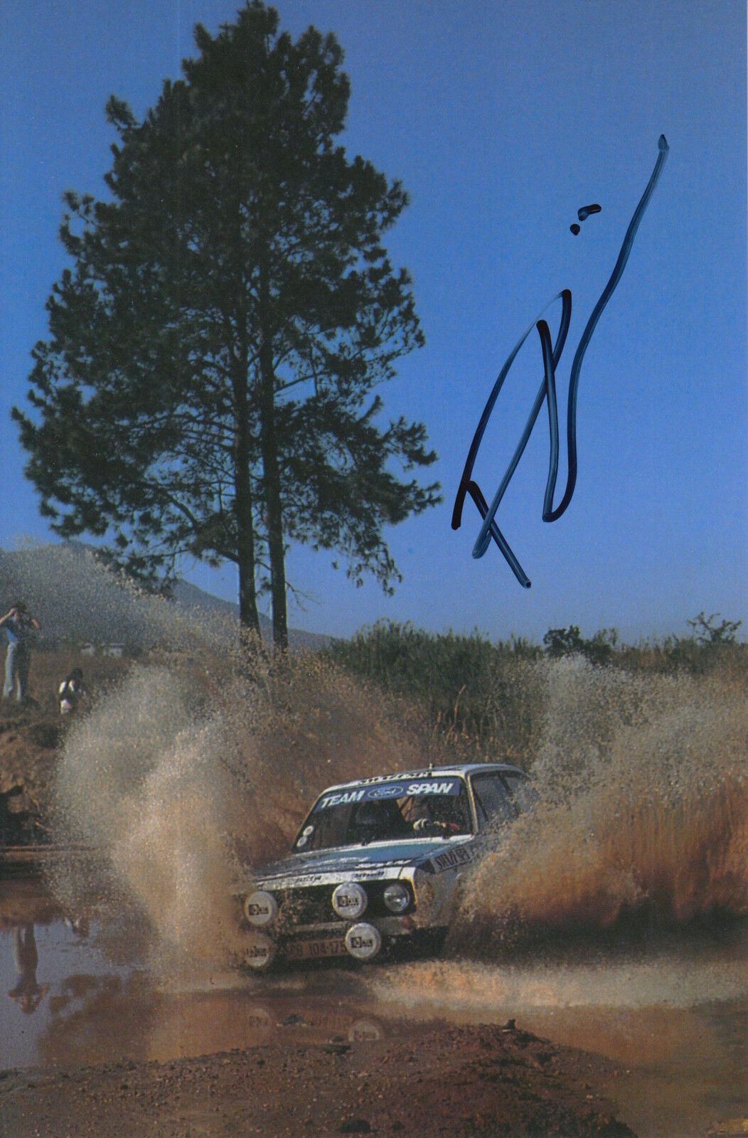 Pentti Airikkala Hand Signed 9x6 Photo Poster painting Rally 1.