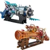 Finger Rock Ideas Steampunk Machine Gun Weapon Building Blocks Set