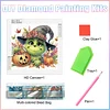 Diamond Painting - Partial Special Shaped Drill - Halloween Monster(Canvas|30*30cm)