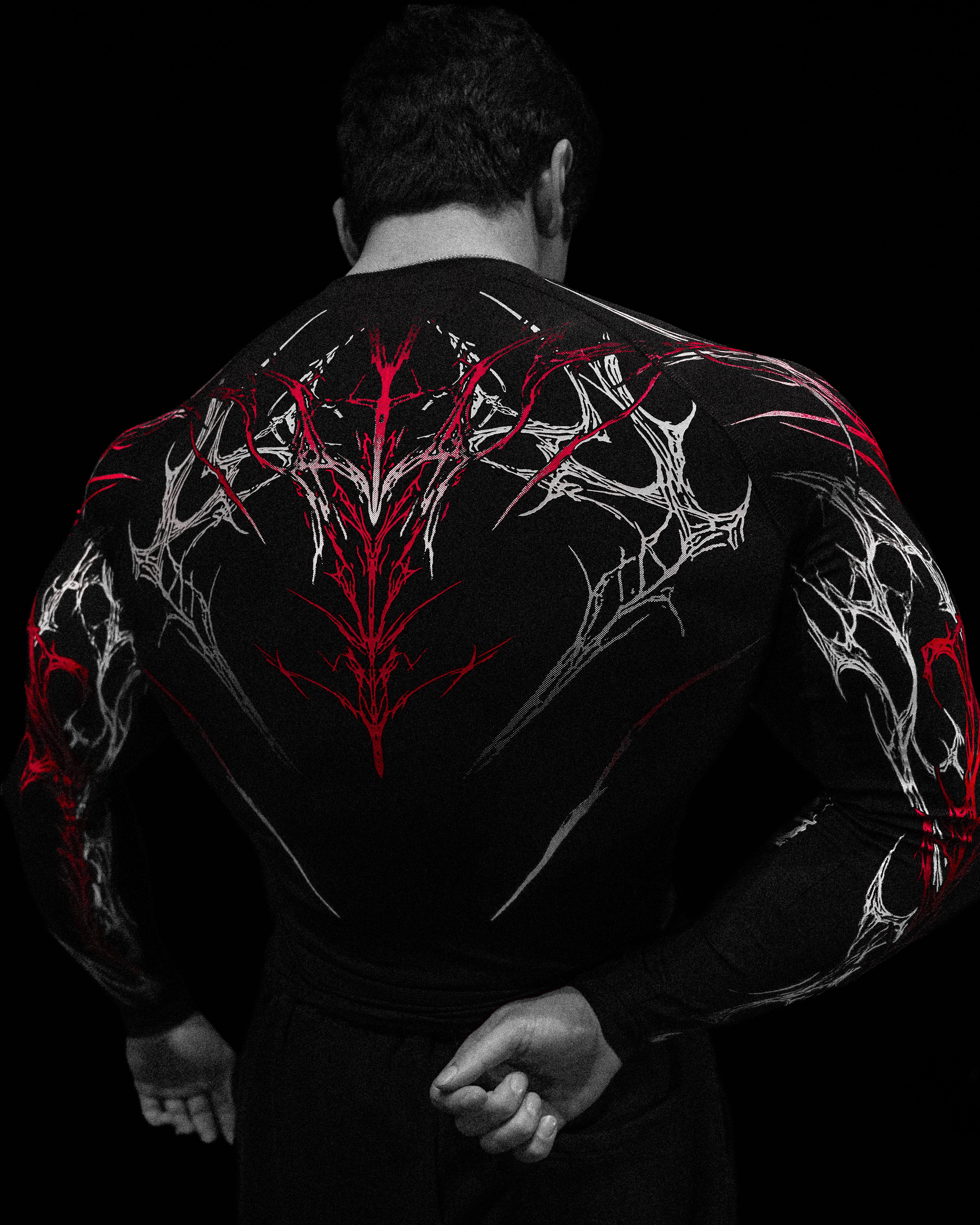 Void Tech™ Prototype X Longsleeve Compression [HEAVENLY RED]
