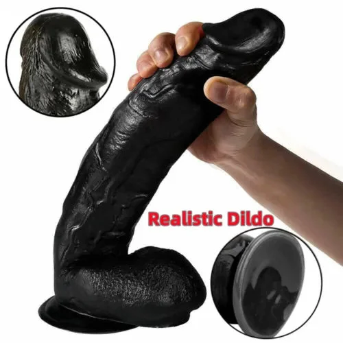 pornhint Pornhint 12" Inch Huge Silicone Realistic Dildo Suction Cup Anal Vagina Sex Toy For Women