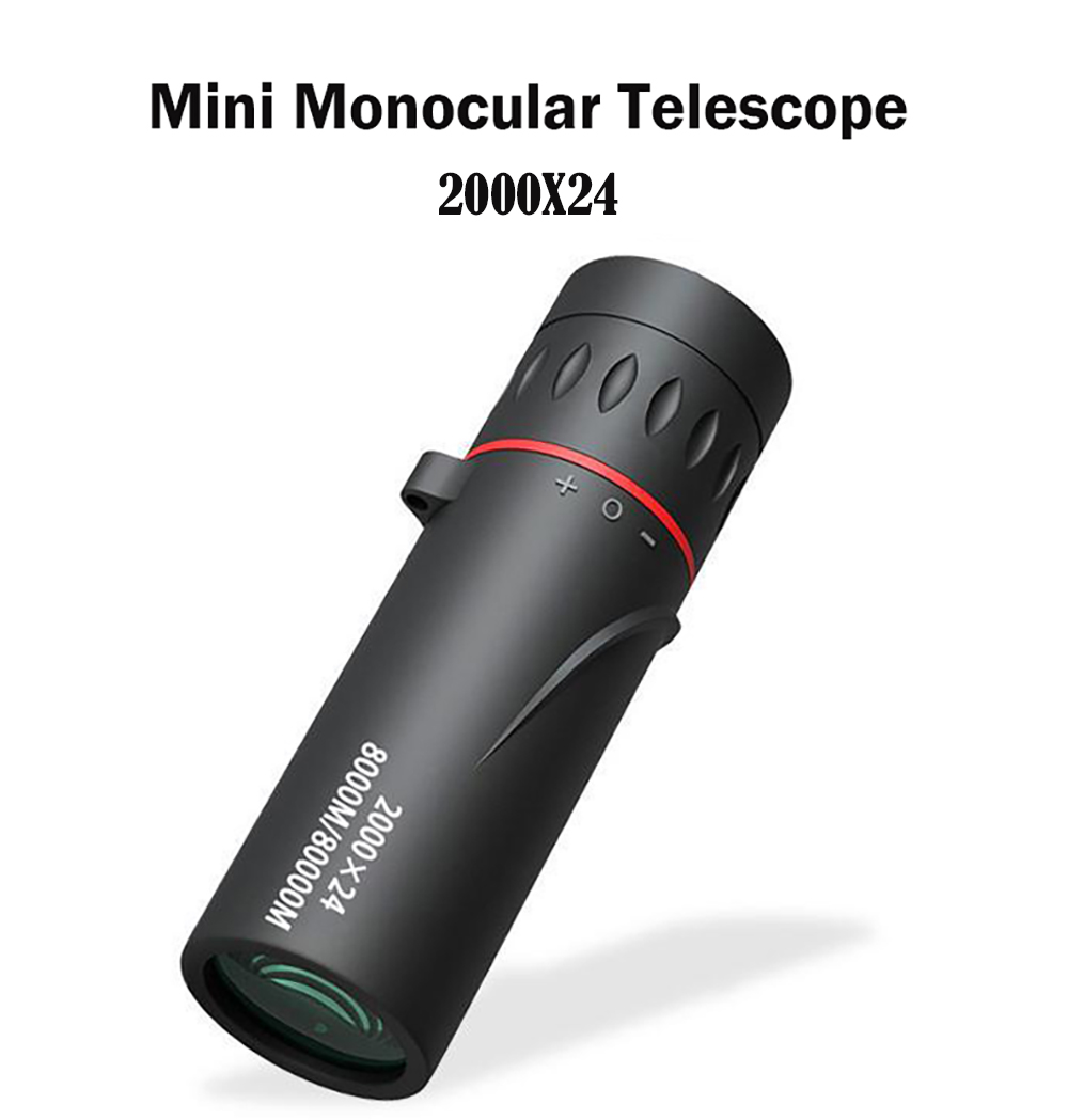 Likron Watches Compact High-Definition Portable Monocular Telescope with Smartphone Adapter - Ideal for Bird Watching