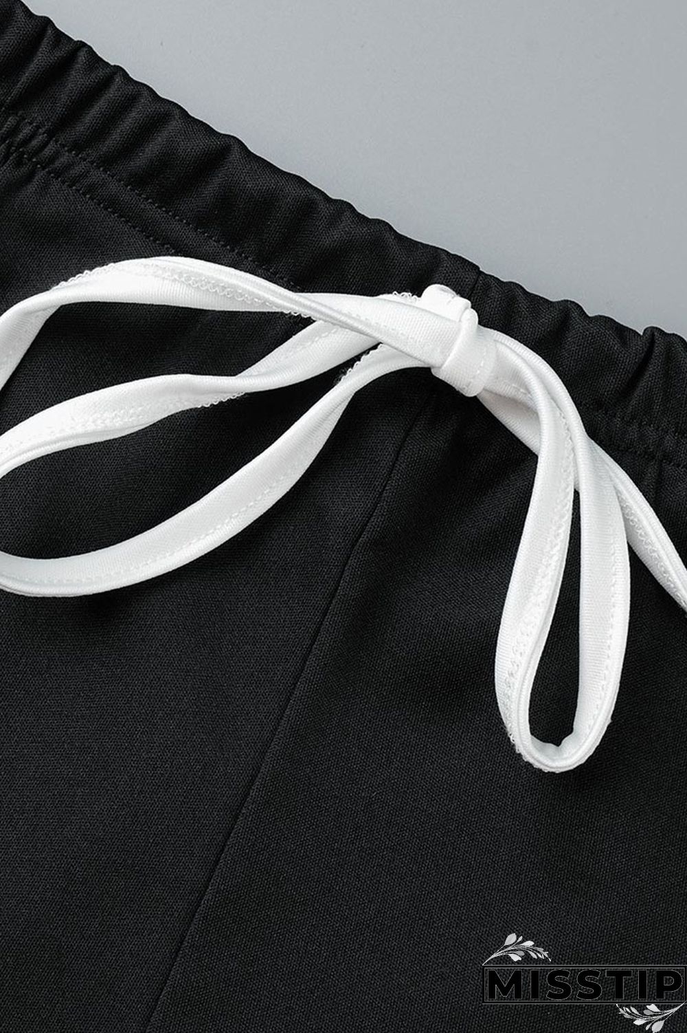 Green Fashion Casual Solid Patchwork Backless Halter Sleeveless Two Pieces