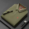 Men's Business Casual Embroidered Polo Shirt