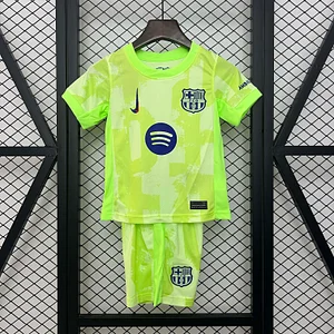 2024/2025 Barcelona Third Away Football Shirt 1:1 Thai Quality Kids Size