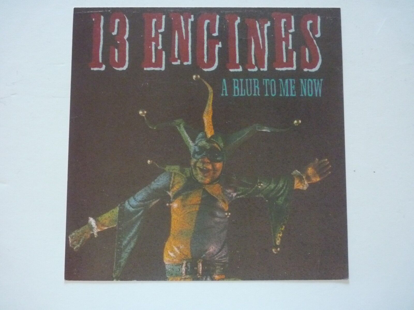 13 Engines Blur to Me Now LP Record Photo Poster painting Flat 12x12 Poster