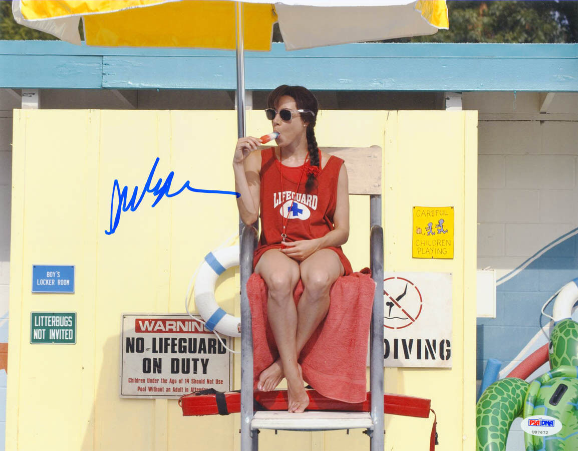 Aubrey Plaza SIGNED 11x14 Photo Poster painting Brandy The To Do List SEXY PSA/DNA AUTOGRAPHED