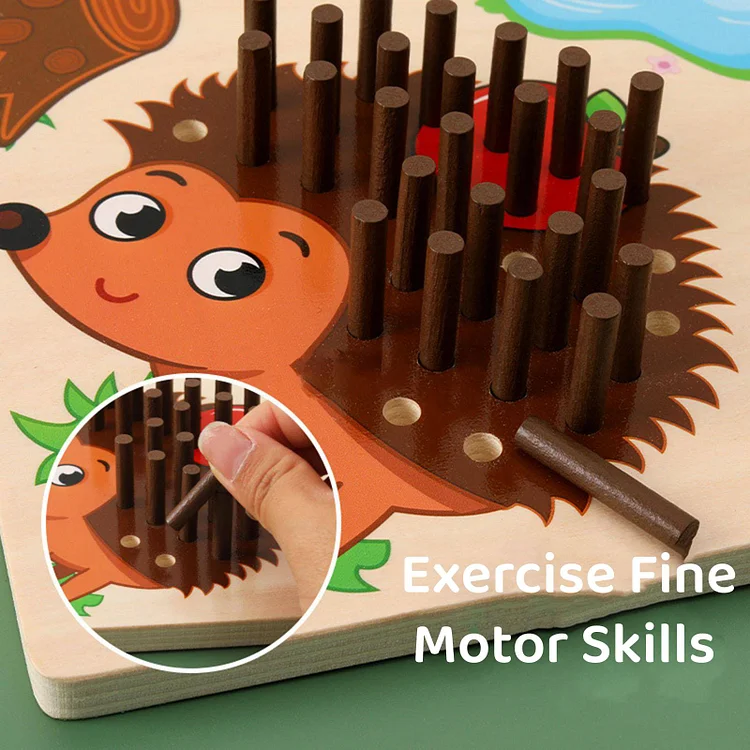 Educational sensory hedgehog stick game | 168DEAL
