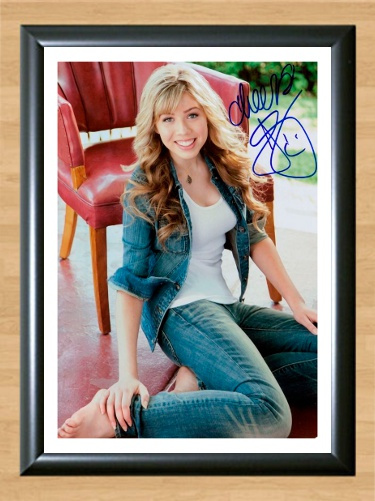 Jennette McCurdy Signed Autographed Photo Poster painting Poster 1 A3 11.7x16.5