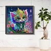 uk.everydayedeals (Limited Stock)Diamond Painting - Crystal Rhinestone - Cat