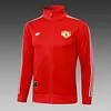 2025/2026 Manchester United Long Zipped Jacket Red Football Shirt 1:1 Thai Quality