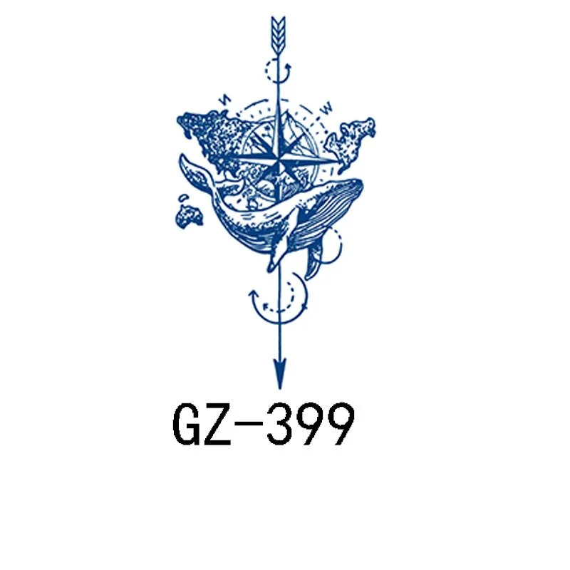 Net Red Herbal Juice Tattoo Sticker Semi-permanent Waterproof Sweat-proof Tattoo Masking Scar Temporary Tattoo