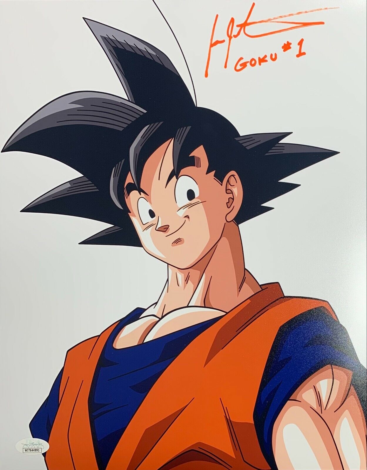 Ian James Corlett autographed inscribed 11x14 Photo Poster painting Goku JSA COA Dragon Ball Z