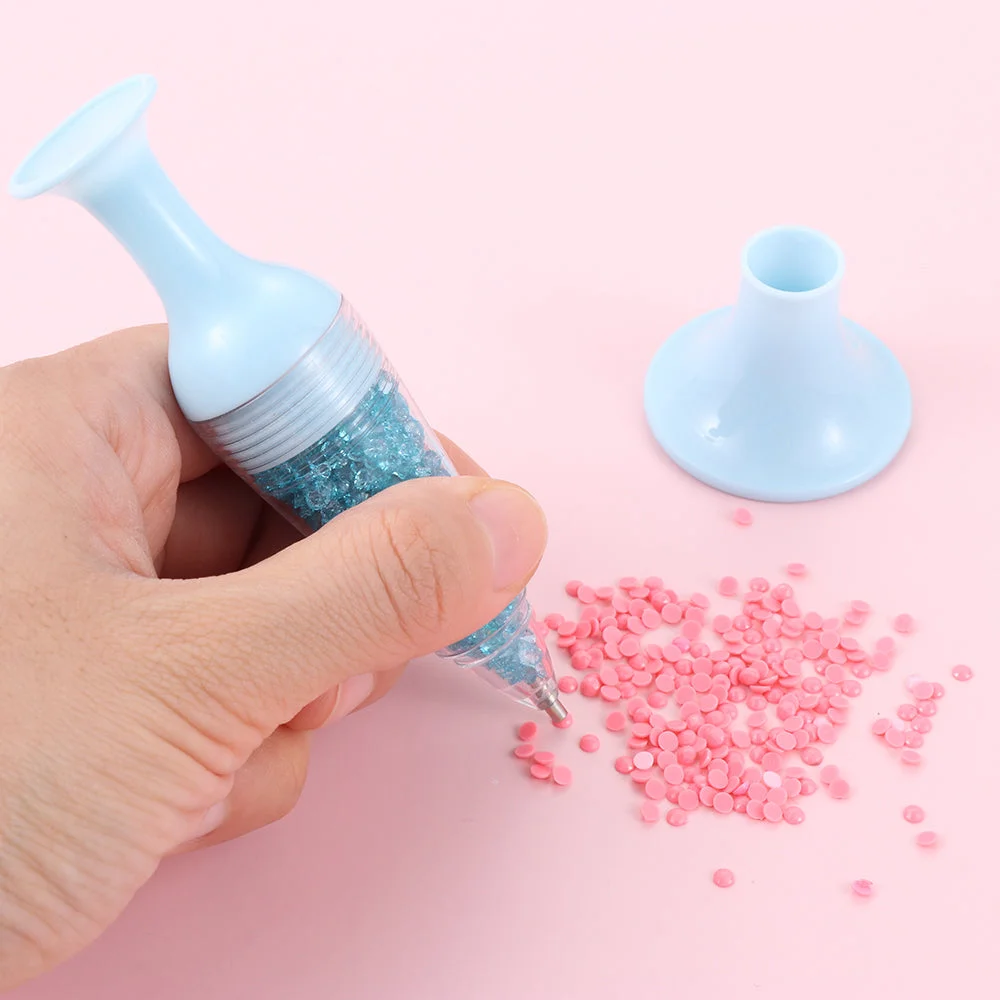5D Diamond Painting Point Drill Pen with Diamond【only for decoration】