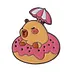 Donut Capibara Feliz
