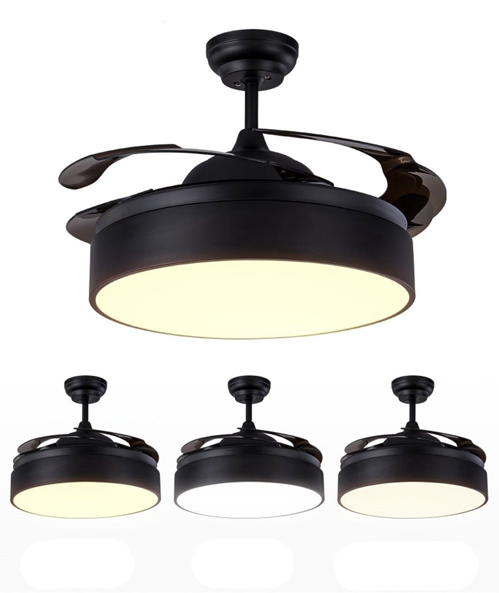 LED Modern Alloy Acryl Pendant Fan LED Lamp.LED Light.Pendant Lights.LED Pendant Light.Pendant Lamp For Foyer Bedroom