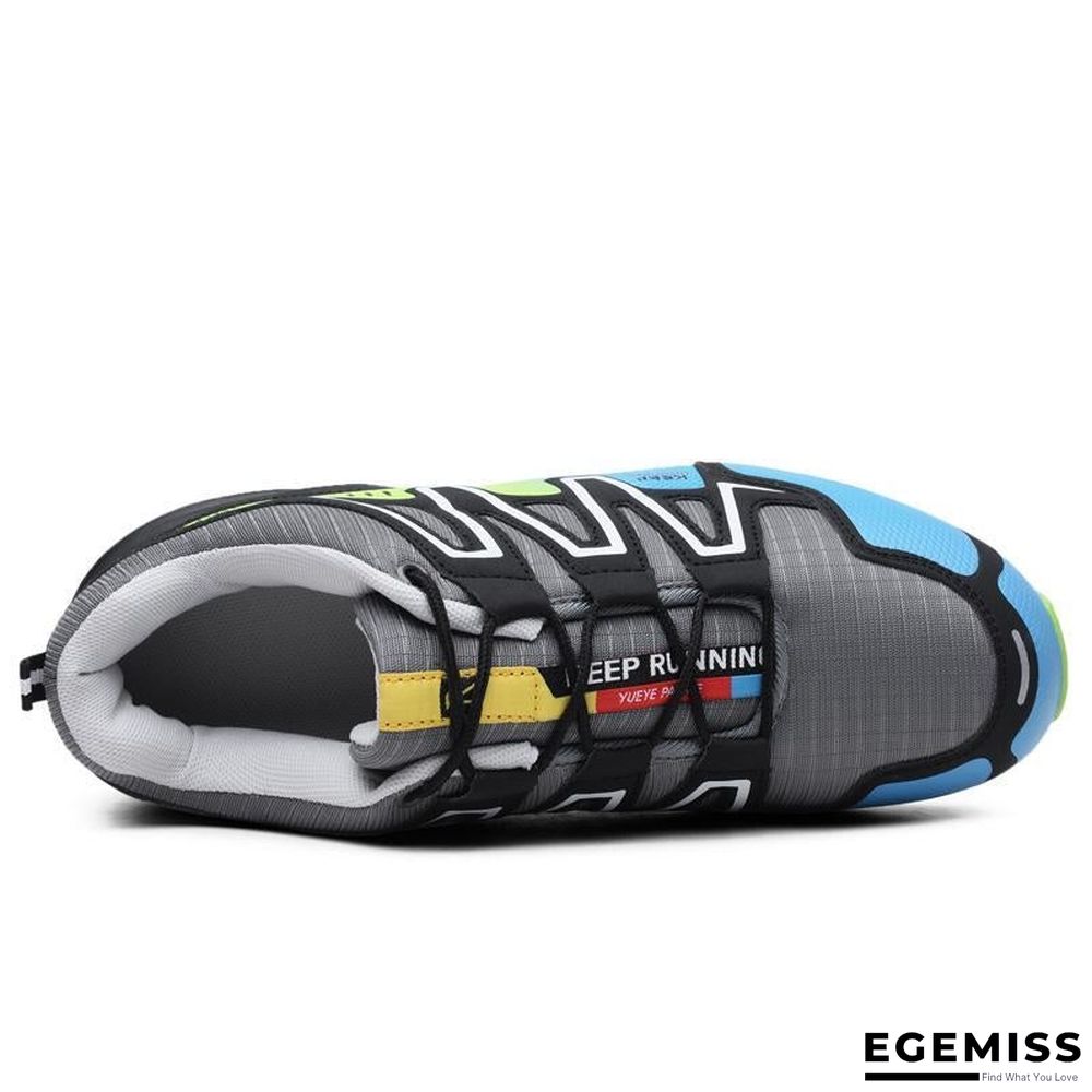 new large size outdoor mountaineering shoes men's shoes breathable shock absorption sports hiki | EGEMISS