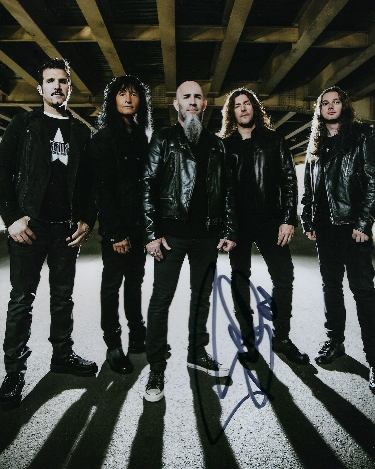 GFA Anthrax Band Bassist * FRANK BELLO * Signed Autographed 8x10 Photo Poster painting F1 COA