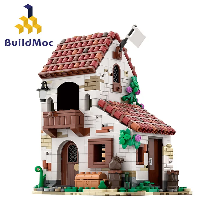 Eldorado Fortress-Empire Soldiers House Pirates of Barracuda Bay BuildMoc Architecture