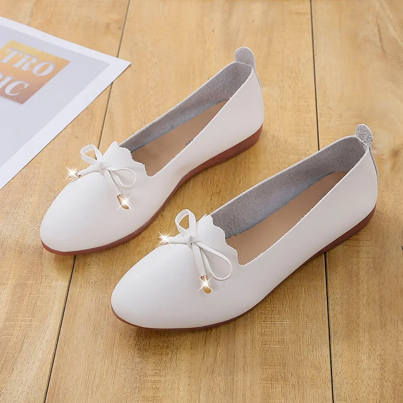 Tanguoant Tanguoant Celebrity Single Shoe Woman 2023 Spring And Autumn Korean Version Of The New Square Head Shallow Mouth Bean Shoes Low Heel Retro Soft Bottom Grandma Shoes Woman