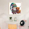 Christmas Yak Gnome-11CT Stamped Cross Stitch 50*50cm/19.69*19.69in