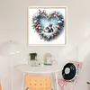 Love Snow Scene-11CT Stamped Cross Stitch 45*45cm/17.72*17.72in tapestrymarket