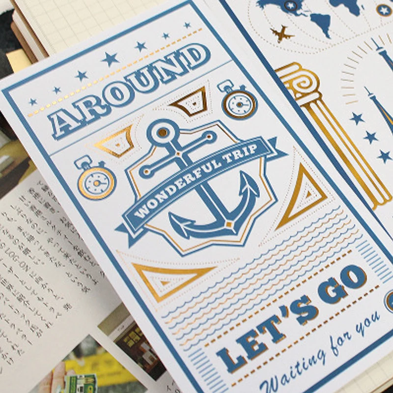 Fromthenon Traveler Notebook Writing Board PP Plate A5 A6 Standard Passport Week Writing Mat Pencil Board Stationery Supplies