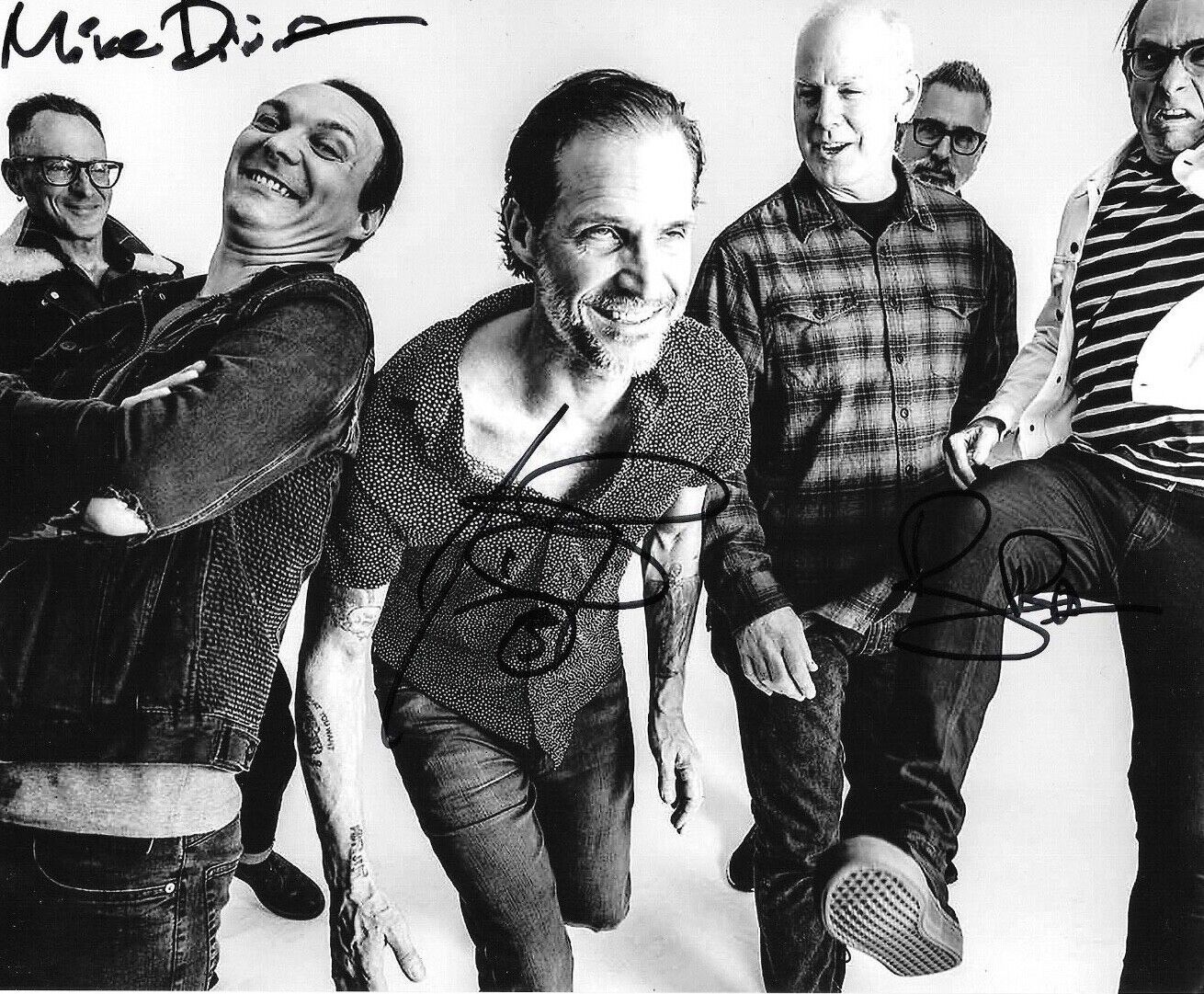 * BAD RELIGION * signed 8x10 Photo Poster painting * BENTLEY, BAKER & DIMKICH * 3