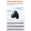 Bluetooth-Compatible Clip-On Sports Headphones Noise Reduction Single Ear Headphones Clip-On Open-Ear Earphones for Fitness Running Workout