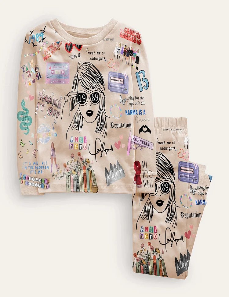 Cute Kid's Pajama Set