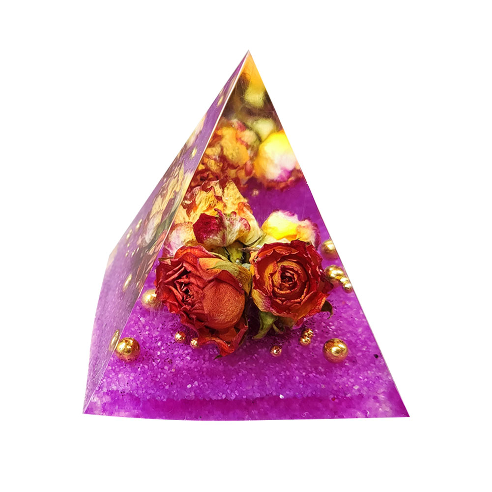 

6cm Natural Orgonite Pyramid Chakra, 501 Original