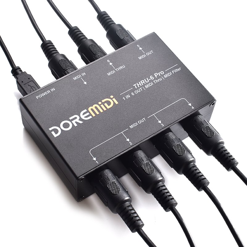 MIDI THRU-6 Pro & Filter