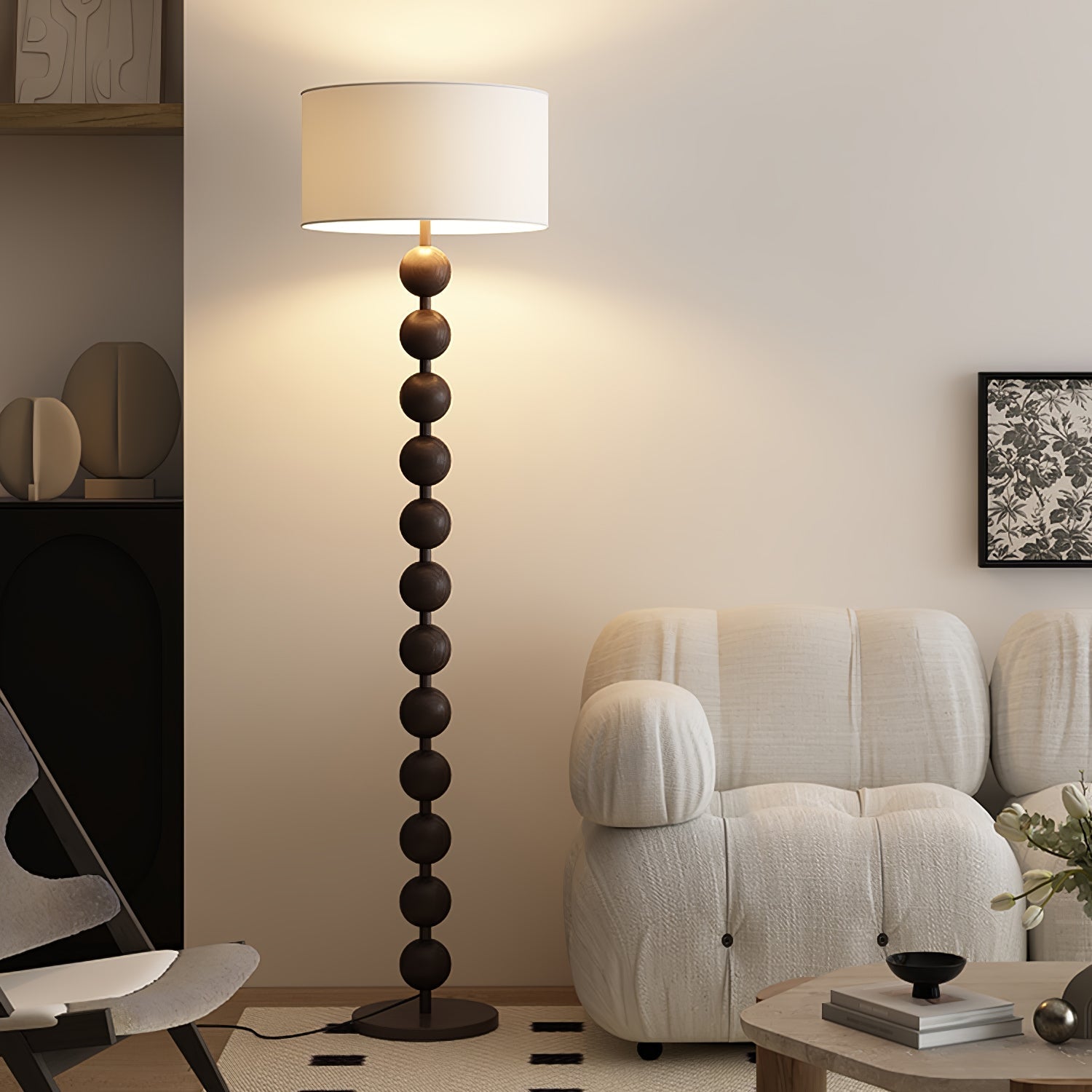 Japanese Designer Standing Floor Lamp For Living Room
