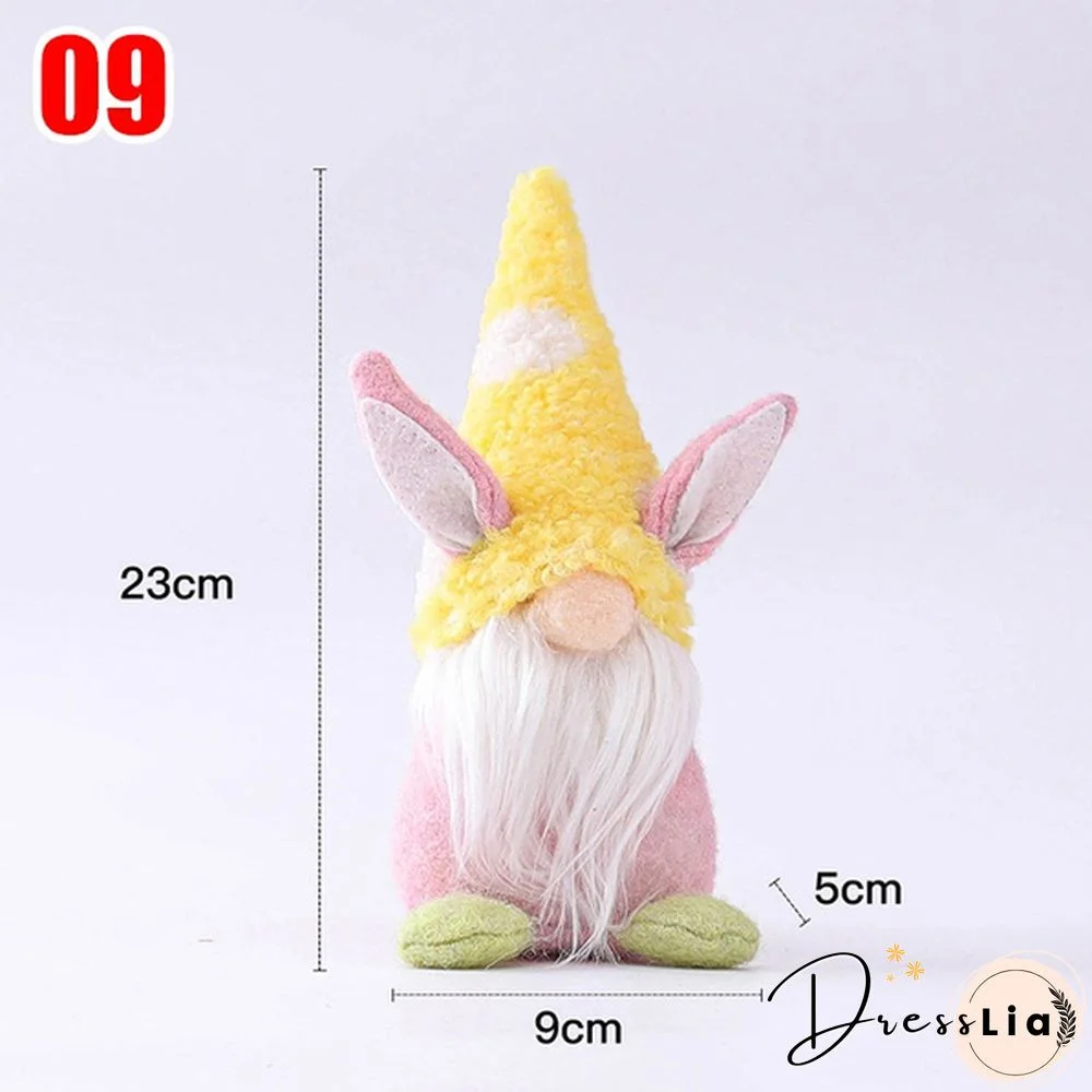 58Styles Elf Doll Ornament Gnomes Dwarf Wedding Decor Rudolph Faceless Plush Doll Swedish Tomte Dwarf