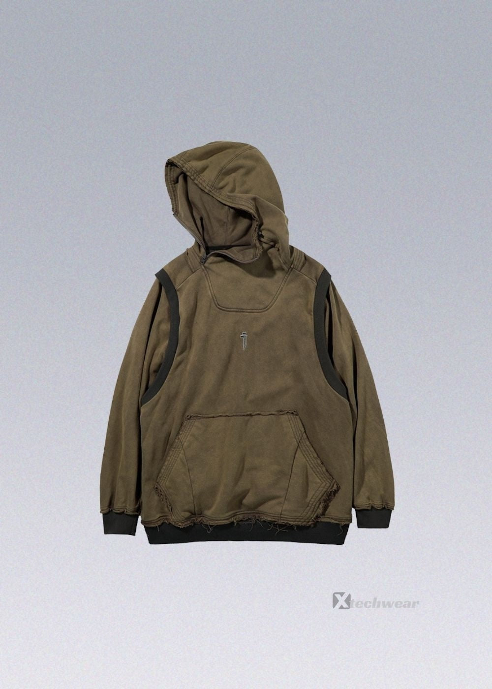 Battle Damaged Hoodies JIYE HEAVY INDUSTRY techwear-x