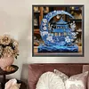 Crystal Crescent Castle - Partial Special Shaped Diamond Painting 30*30cm