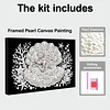 uk.everydayedeals DIY Pearl Painting With Frame - Handmade Self-Adhesive Pearls - Mermaid(20*30cm)