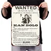 Wanted - Vintage Metal Signs - 20*30cm/30*40cm - Movie