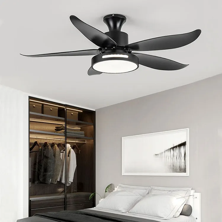 Haydn 5-Blade Basic Thick Ceiling Fan, Metal & ABS, &empty;132CM