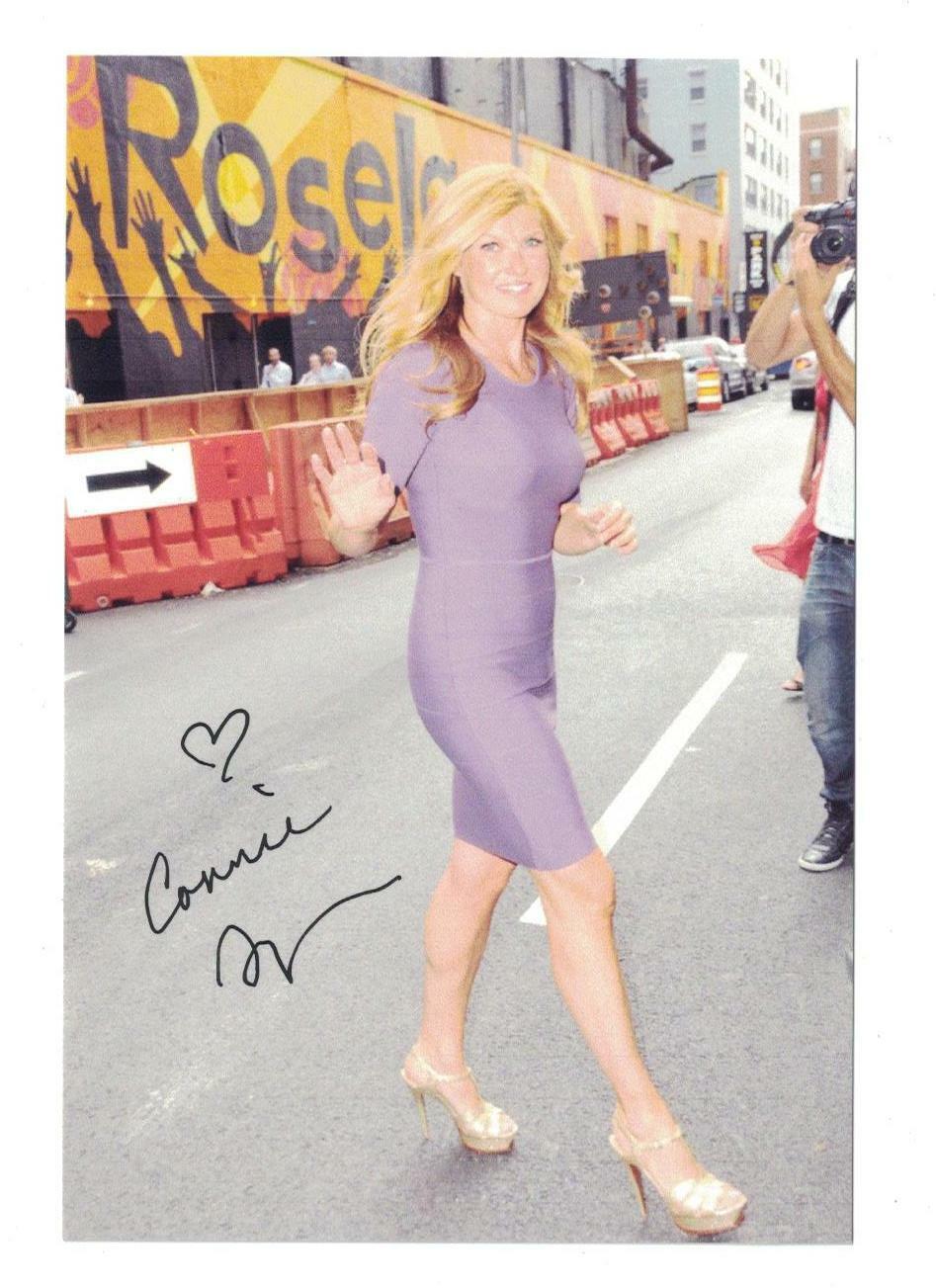 Connie Britton Signed Autographed 4 x 6 Photo Poster painting Actress Nashville Sexy A