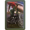 Curved Sexy Pin Up Army and Girl Bike - Vintage Metal Signs(8*12Inch/12*16Inch)-Pin-up-girls