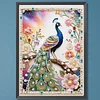 Diamond Painting-DIY Special Shaped Drill Pearl Painting Peacock(30x40cm)