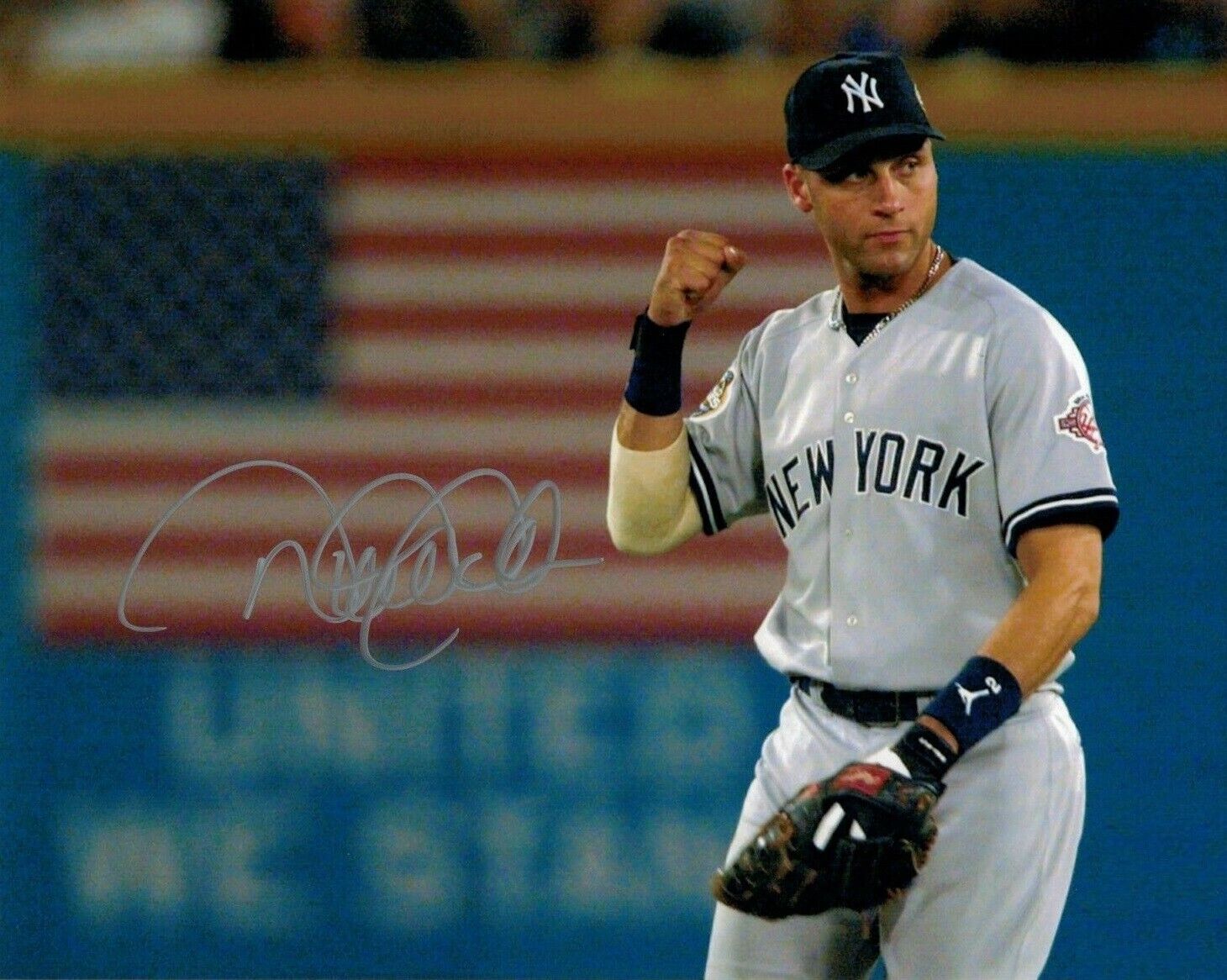 Derek Jeter Autographed Signed 8x10 Photo Poster painting ( HOF Yankees ) REPRINT