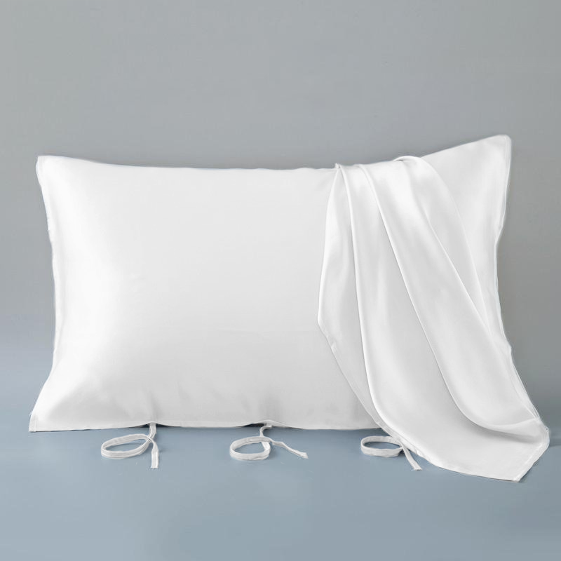 Lace-up Travel Silk Pillowcase REAL SILK LIFE